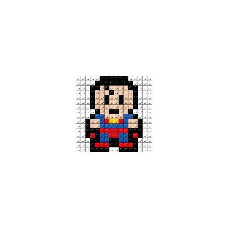 Mini kit puzzle bricks Superman