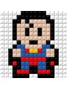 Mini kit puzzle bricks Superman