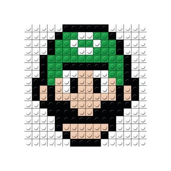 Mini kit puzzle bricks Luigi
