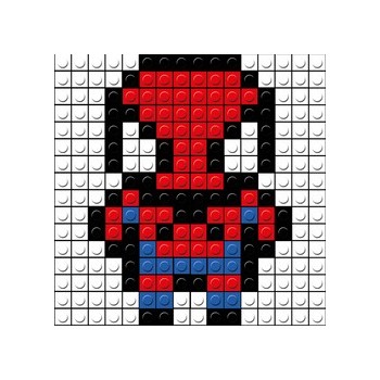 Mini kit puzzle bricks Spider-Man
