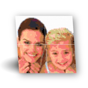 Tableau Carré XS 2x2